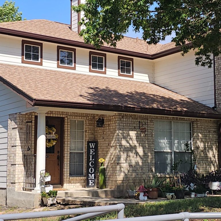 Full house repaint with a full coat of primer and two coats of paint